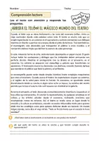 Vista previa - Hojas de trabajo - ¡ARRIBA EL TELÓN! - Portada