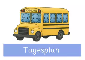 Vorschau - Anderer Materialtyp - Tagesplan Fahrplan today's schedule Krakenklasse - Seite 3