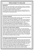 Vorschau - Arbeitsblätter - Reading Wales - Seite 1