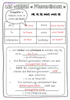 Vorschau - Arbeitsblätter - Les verbes pronominaux/Reflexivverben - Seite 1