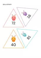 Vorschau - Bildkarten - 1x1 Stern Legematerial 8er und 9er Reihe - Seite 3