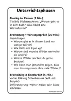 Vorschau - Stundenentwürfe - Die große Wörterfabrik - Vorlesegespräch & Schreibanlass Klasse 1/2 - Seite 3