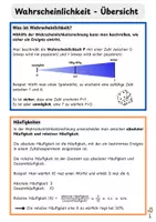 Vorschau - Merkblätter - Merkblätter Wahrscheinlichkeitsrechnung - Seite 1