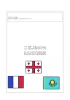 anteprima - Esercizi - Le bandiere europee-attività - Pagina di copertina