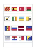 anteprima - Esercizi - Le bandiere europee-attività - Pagina 2
