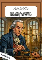 Vorschau - Arbeitsblätter - Das Gesetz von der Erhaltung der Masse / Arbeitsblätter - Deckblatt