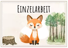 Vorschau - Poster - Bildkarten Sozialformen - Fuchs-Klasse - Seite 3