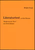 Vorschau - Arbeitsblätter - Literaturtest zu "Konferenz der Tiere" von Erich Kästner - Deckblatt