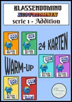 Vorschau - Arbeitsblätter - Klassendomino Kopfrechnen & Ich habe.., wer hat..? |Warm-up - Deckblatt