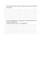 Vorschau - Arbeitsblätter - Textaufgaben Ende Klasse 2 (sehr leicht) - Seite 1