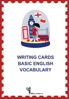 Vista previa - Tarjetas / Manipulativos - Basic English vocabulary: Writing cards - Portada