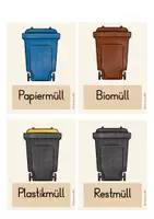 Vorschau - Mal- und Bastelvorlagen - Materialpaket Müll: Unterrichtsreihe und Zusatzmaterial - Seite 2