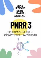 anteprima - Materiale interattivo - Competenze Chiave UE 2018 – Percorso Completo con Mappe, Presentazione e Quiz per PNRR3 - Pagina di copertina