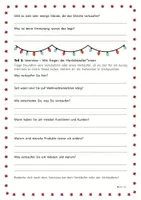 Vorschau - Stundenentwürfe - Beobachtungsbogen Weihnachtsmarkt / Markterkundung / Erkundungsbogen - Seite 3