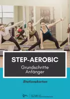 Vorschau - Stationenlernen - Step-Aerobic ⎮ Grundschritte Anfänger - Stationskarten - Deckblatt
