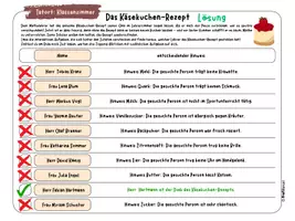 Vorschau - Arbeitsblätter - Tatort Klassenzimmer - Das Käsekuchen-Rezept (Dezimalzahlen) - Seite 3