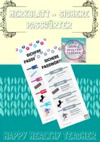Vorschau - Poster - Merkblatt sichere Passwörter im Internet - Deckblatt