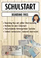 Vorschau - Mal- und Bastelvorlagen - Schulstart mit Schoko-Gruss - Deckblatt