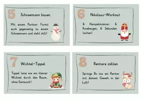 Vorschau - Anderer Materialtyp - Bewegungsadventkalender - grün - Seite 2