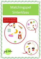 Voorbeeld - JufNika_Matchingspel Sinterklaas - Voorblad
