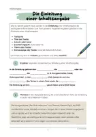 Vorschau - Arbeitsblätter - Die Einleitung einer Inhaltsangabe schreiben - Seite 2
