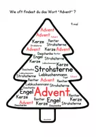 Vorschau - Arbeitsblätter - Schau genau! - weihnachtlicher Tannenbaum - Seite 3