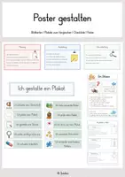 Vorschau - Arbeitsblätter - Plakat gestalten (Kriterien, Checkliste, Poster) - Deckblatt