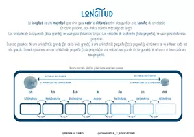 Vista previa - Hojas de trabajo - UNIDADES DE LONGITUD Y MASA - página 1