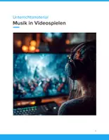 Vorschau - Unterrichtsreihen - Musik in Videospielen – Unterrichtsmaterial Sek II | Klang & Emotion - Deckblatt