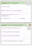 Vorschau - Arbeitsblätter - Infotexte - Bedeutung und Organisation einer Gemeinde - Seite 2