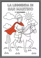 anteprima - Materiale di supporto/inclusione - La Leggenda di San Martino - 11 Novembre! - Pagina di copertina