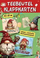 Vorschau - Mal- und Bastelvorlagen - Karten für Teebeutel Gnome Weihnachten Klasse 1 bis 8 - Deckblatt