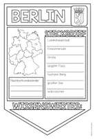 Vorschau - Arbeitsblätter - Deutschland (Bundesländer) - Wimpel (Steckbriefe) - Seite 3