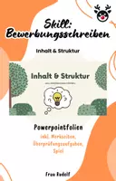 Vorschau - Stundenentwürfe - PPT & Stundenentwurf: Inhalt & Struktur inkl Spiel & Lösungen - Teil 3 - Skill Bewerbungsschreiben - Deutsch - Deckblatt
