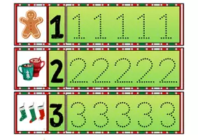 Vista previa - Unidades / Secuencias / Situaciones de Aprendizaje - ACTIVIDADES NUMERICAS - NAVIDAD - página 1