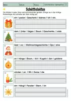 Vorschau - Arbeitsblätter - Schüttelsätze - Weihnachten - Seite 3