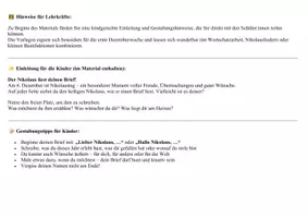 Vorschau - Anderer Materialtyp - Ein Brief an den Nikolaus - Seite 2