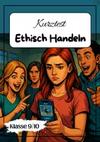 Vorschau - Klassenarbeiten - Kurztest: Ethisch Handeln - Deckblatt