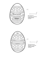 anteprima - Esercizi - Deutsch/DaZ - Ostern- Miniwörterbuch (Leporello), Sprachförderung, Freiarbeit (Mini dizionario “Pasqua”) - Pagina 1