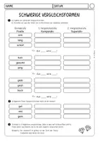Vorschau - Arbeitsblätter - Adjektive - Vergleichsformen, steigern (Klasse 3, 4) - Seite 3
