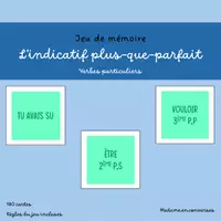 Aperçu - Jeux - Jeu de mémoire - Indicatif plus-que-parfait - Page de couverture
