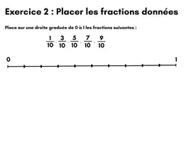 Aperçu - Apprentissages en autonomie - Fractions et décimaux sur la droite numérique - Page 2