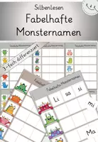 Vorschau - Unterrichtsreihen - GROWING BUNDLE: Freiarbeitsmaterial: Einführung Buchstaben, Erste Wörter lesen, Bingos und Dominos, mit Selbstkontrolle - Seite 1