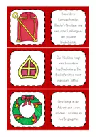 Vorschau - Stationenlernen - Lesepaare finden NIKOLAUS | Lesespiel - Seite 3