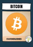 Vorschau - Arbeitsblätter - Bitcoin (Stationenlernen) - Deckblatt