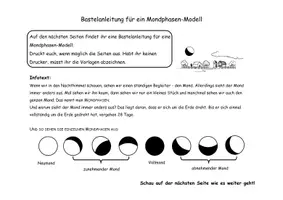 Vorschau - Arbeitsblätter - Unser Nachthimmel - Projektarbeit - Seite 2