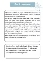 Vorschau - Arbeitsblätter - Weihnachten Kunst mit Fantasiereise Vertretung Klasse 5-7 - Seite 1