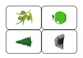 anteprima - Flashcard - Slide con immagini per giocare con Colori caldi e freddi. - Pagina di copertina