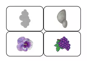 anteprima - Flashcard - Slide con immagini per giocare con Colori caldi e freddi. - Pagina 1