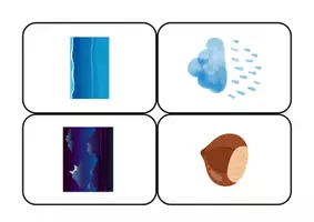 anteprima - Flashcard - Slide con immagini per giocare con Colori caldi e freddi. - Pagina 3